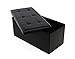 Produktbild Soontrans Sitzbank mit Stauraum Klappbar Sitztruhe, 76 x 38 x 38 cm (Schwarz)