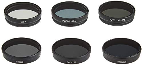 Polar Pro Filters P5002 Camera Filter Kit Filtro de Lente de cámara - Filtro para cámara (Camera Filter Kit, 6 Pieza(s))