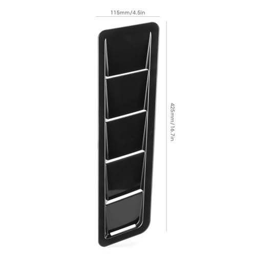 Cubierta de ventilación del capó universal, panel de entrada de aire de coche y embellecedor exterior 6