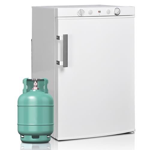 SMETA Nevera de Gas Butano 100L con Congelador