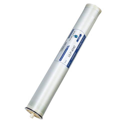 ULP 4040 Reverse Osmosis Membrane, ULP-4040 RO Membrane for Brackish Water Treatment, Desalination, Commercial, Industrial, Agricultural, Reverse Osmosis Replacement Filters 4" X 40"