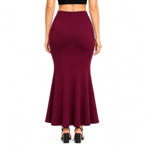 Image of Mogsa Women's Saree Shapewear Petticoat | Fishcut Shaper | Stretchable Saree Petticoat | Adjustable Drawstring | Comfortable Slim Fit Innerwear