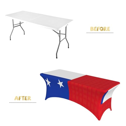 Nappe Chili extensible 1,8 m élasthanne nappe de table lavable fête - 5