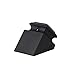 Iron Baluster Shoes - Slant Shoe with Screw - for Use with 1/2" Square Balusters - Set of 10 (Satin Black)