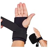 Comfort Cool Ulnar Booster™ Wrist Brace for TFCC Tear & Ulnar (Pinkie) Sided Wrist Pain Support - Black, Right Hand, Medium (6.25 to 7.25 inches)