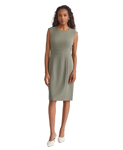 kasper green dress Kasper Women's Sleeveless Sheath Dress - Aqua Oasis main image 1