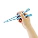 Edison Pororo Training Chopsticks for Right Handed 2 Step, Blue
