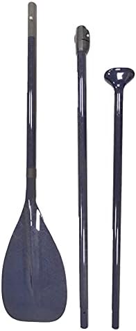5T Carbon Fiber SUP Paddle - 3 Piece Adjustable Stand Up Paddle Board Paddles - Durable & Ultra Lightweight Travel Paddleboard Oar - Premium Carbon Fiber Shaft