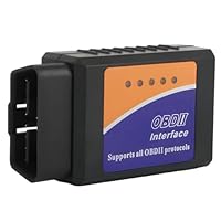 OBD2 Bluetooth 5.1 Diagnosegerät Auto Scanner Code Leser, OBD-II Engine System Diagnostic Tools für iOS Android Windows, OBDII Diagnosewerkzeuge Diagnose Kabel Interface für Protokoll Fahrzeuge