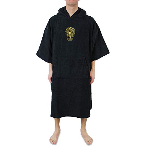 Changing Towel Surf Poncho Changing Robe with Hood | Thick Cotton Wetsuit Changing Towel