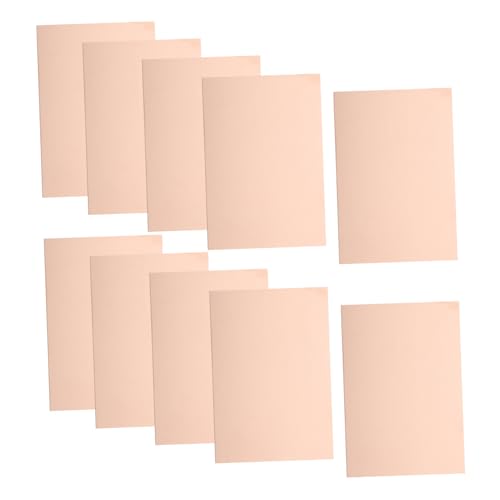 VILLFUL 10 Piezas Placa De Circuito Impreso Revestida De Placa De Prototipos Diy Para Proyectos Electrónicos Experimentos Electrónicos Suministros De Circuito