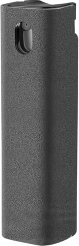 EVEO Screen Cleaner Spray and Wipe - 2-in-1 Car Screen Cleaner & iPhone Cleaner Touchscreen Mist Cleaner for Laptop, Computer, MacBook, iPad and More - Streak-Free Shine - Grey