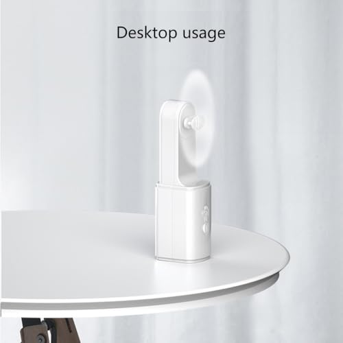 Lampe de poche portable avec ventilateur amovible compact pour l'extérieur