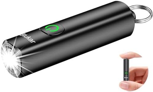 Blukar Mini Lampe Torche LED Rechargeable,360L EDC Mini Lampe de ...