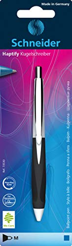 Schneider 73530 Haptify Kugelschreiber (Schreibfarbe: blau, Strichstärke: Mittel) 1 Stück, sortiert
