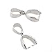 50 Pinch Clasp Bails Dangle Charms Jewelry Findings
