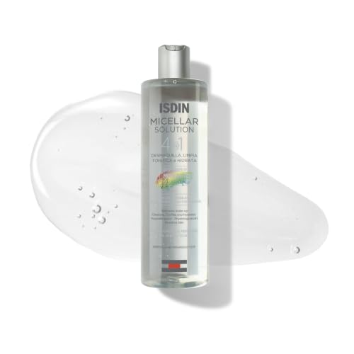 ISDIN 4-in-1 Micellar Water, Makeup Remover for Sensitive Skin, 1...