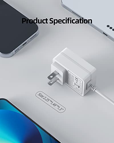 Ul Listed Ac Adapter Fit For Essential-Oil-Diffusers Young Living,Doterra,Innogear,Aromatherapy,Asakuki,Urpower,Taotronics,Victsing,Mulcolor,Luscreal,Luscreal Aroma Diffuser Power Supply Adapter Cord #TOP5