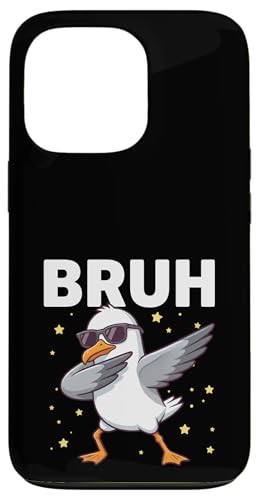 Bruh Dabbing Seagull �T���O���X �ʔ��� �y�������� ���킢������ �X�}�z�P�[�X iPhone 13 Pro �p