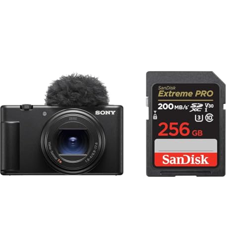 SONY(\j[) RpNgfW^J VLOGCAM VlogpJ ZV-1II EBhXN[t Y[Y ubN ZV-1M2 B + y TfBXN Ki z SDJ[h 256GB SDXC Class10 UHS-I 