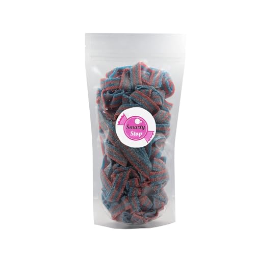Smarty Stop Every Sour Belts Flavor Gummy Candies 1 Pound (Blazpberry)