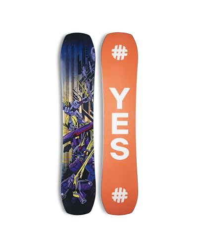 YES First Basic Snowboard – Easy-Riding All-Mountain Board for Beginner to...