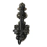 Bougeoir mural vintage : ce lot comprend un bougeoir mural magnifiquement conçu pour accueillir des bougies coniques standard de 24 mm de diamètre, améliorant votre décoration d'intérieur sans effort.