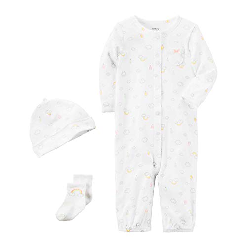 Carter's Baby Girls' 3-Pc. Take Me Home Set 9 Months change de nuit facile