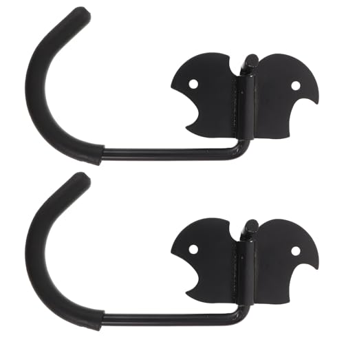 Soporte de Pared para Bicicleta Pack de 2 Ganchos de Acero para Garaje Interior