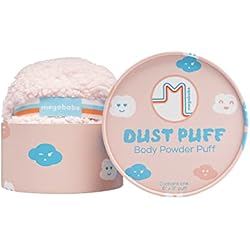 Megababe Body Powder Applicator - Dust Puff | Oversize (6” x 3”) Powder Puff | Powder Sold Separately