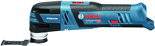 bosch professional 12v system découpeur ponceur sans fil gop 12v 28 (porte outil starlock, avec une lame plongeante bim starlock, sans batterie ni chargeur, dans carton)