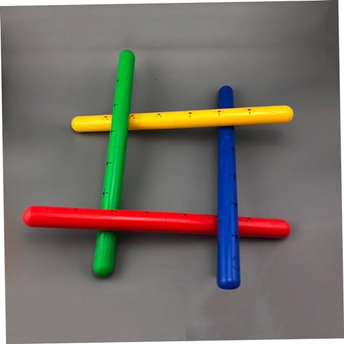 Yardwe 2 Unidades bastões de relé de dança de Ginástica Rítmica de Revezamento de Corrida bastões de