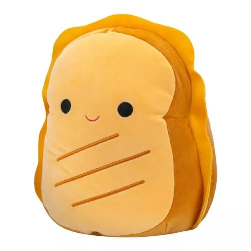 Squishmallows 11\" Lil Gouda The Grilled Cheese - Officially Licensed Kellytoy Plush - Collectible Soft & Squishy Stuffed Animal Toy - Add to Your Squad - Gift for Kids, Girls & Boys 11 Inches - Thumbnail 2