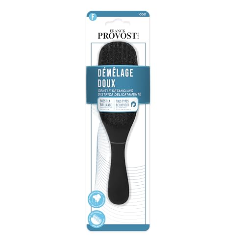 Provost Franck - 100% Wild Boar Cabello Tangeling Brush - Sweet Degradation - Cebrush - Bright and Silky Hair - Hair Types - Image 2