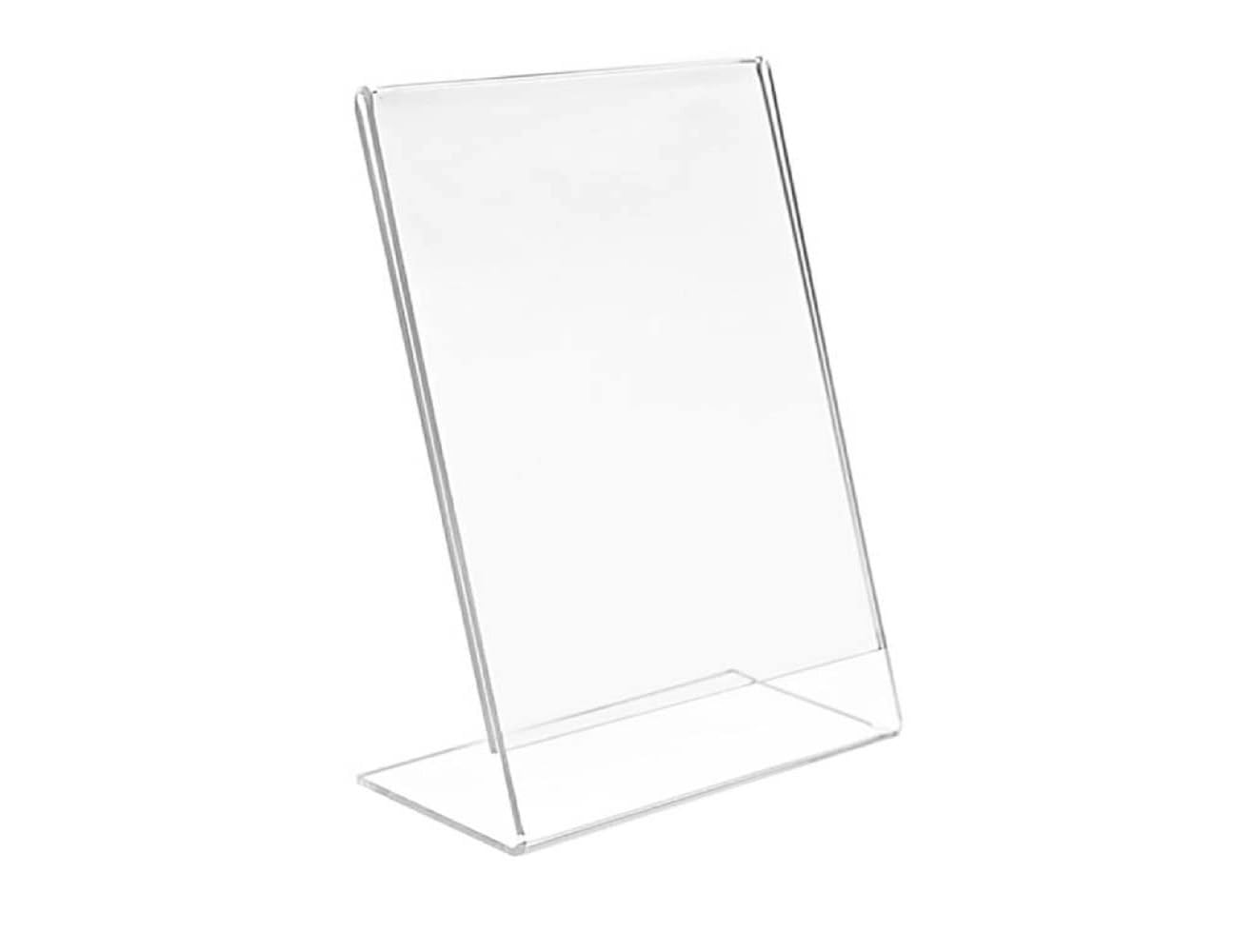 Generico DESIMONLINE Portafoto in Plexiglass Formato A6 Verticale 10x15 cm (10 Pezzi), Handmade in Italy