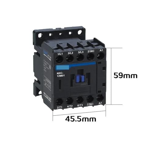 Contacteur CA NXC-12M10 relais commande 1NO remplacement NC6 triphasé - 5