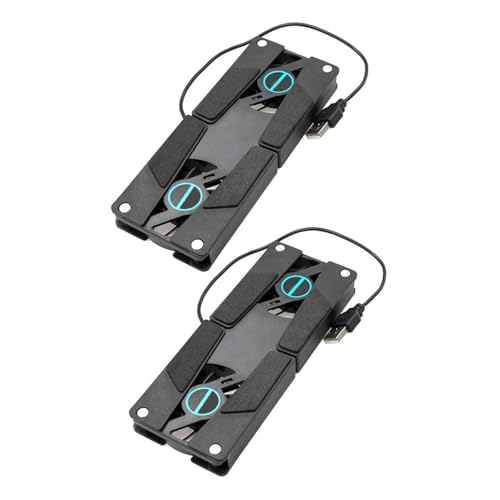 Balacoo base refrigerante para laptop 2 en 1 con doble ventilador miniatura 1
