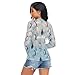 Animal Penguin Blue See Through Tops for Women Mesh Sheer Tops Long Sleeve Women Blouse Handle Zipper Camping Beach Swimming Pool Size XXL