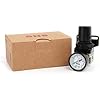 SNS Air Pressure Regulator Female Thread 1/8 NPT 0-150 PSI Adjustable, Bracket, With Gauge AR2000-N01