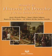 Portada de Manual de Historia del Derecho y de las Instituciones