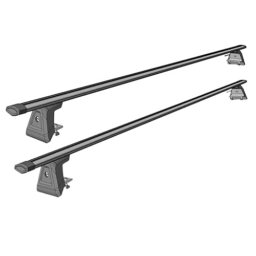 Image of Black Horse Vigor Cross Bar Black Compatible with 2020-2023 Jeep Gladiator-VRCB64-G