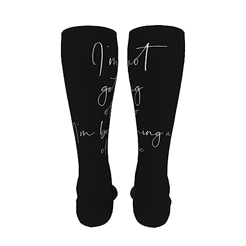 I磎 Not Getting Older I磎 Becoming A Classic Knee High Socks For Women Long Tube Socks Athletic Compression Socks Unisex High Socks Girls4