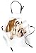 ABAKUHAUS Bulldog Inglese Grembiule, Animal Triste, Comodo per la Cucina Unisex con Collo Regolabile per Cucinare Cuocere Arrostire e Giardinaggio, Crema Brown