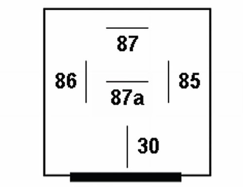 Image of HELLA 933332201 24V 10 /20A Weatherproof SPDT Mini ISO Relay with Bracket, Multi