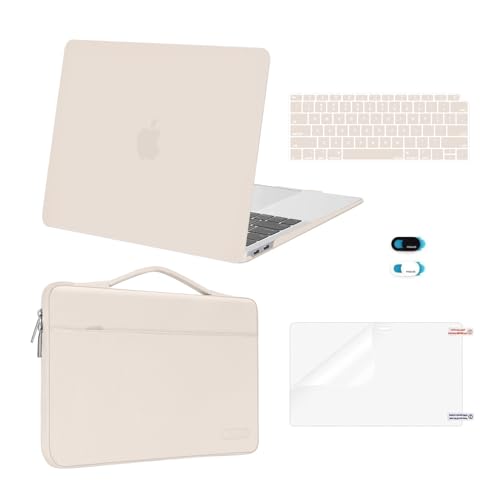MOSISO MacBook Air 13 inch case with keyboard skin & webcam cover