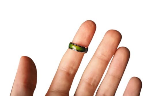 blinkee 1 Seventies (1970's Era) Mood Ring Size 5 with 1 Free E Mood Ring | Rainbow | Understand and Express your Feelings