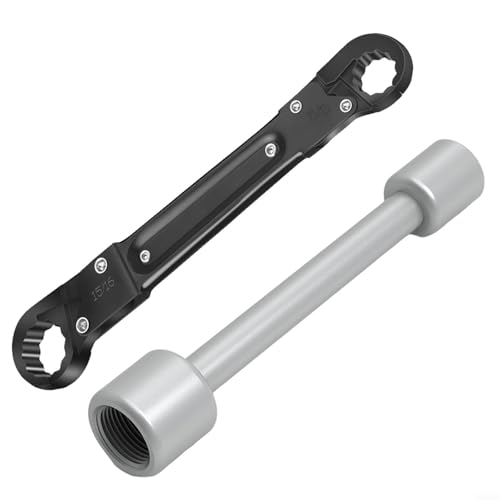 HAUINVC Plumbing Tools Angle Stop Wrench Kit Professional Plumber Wrench Tools Installing New Compression Angle Stop and the Compression Ring(B)