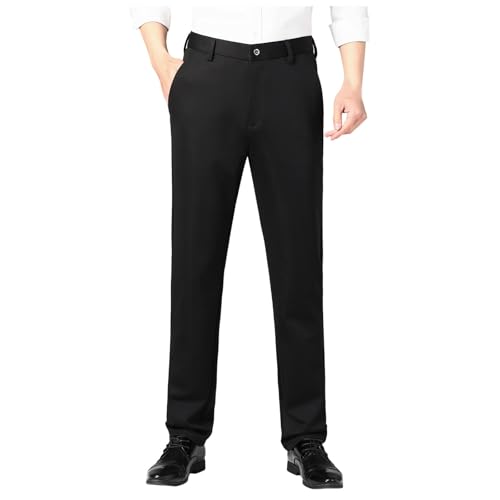 Fleurosta Denimblack Stretch Waist Ice Silk Pants, Easemotions Super Stretch Ice Silk Comfort Everyday Pants