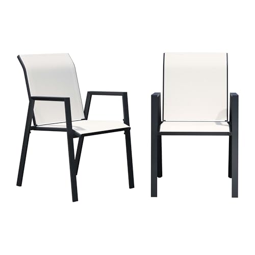 Hanamako Oyster Patio Chairs Set