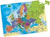 Diset Puzzle Relieve 31X22.5CM Europa 100PZAS